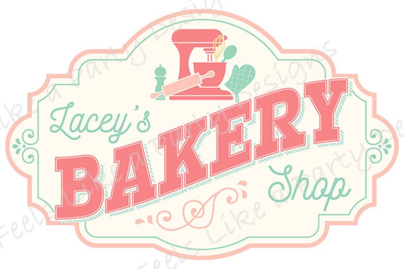 Custom Bakery Sign Digital Download DIY Printable Sign Etsy