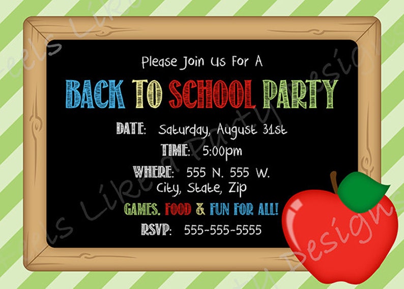 Back to School French Fry Box Instant Download