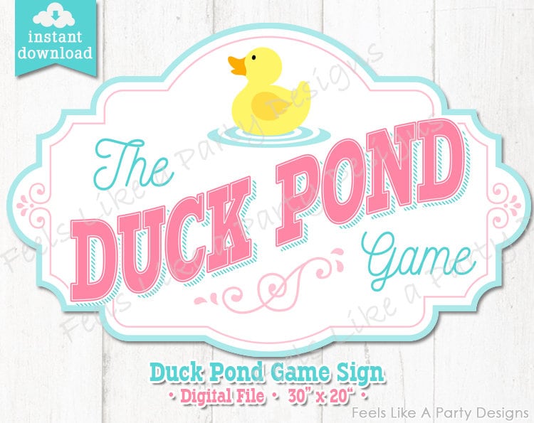 Carnival Duck Pond Clip Art