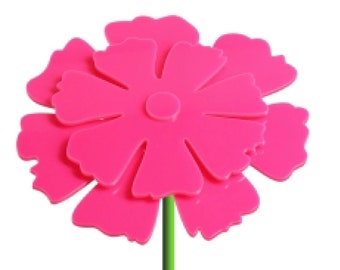 Carnation Acrylic Flowers | Garden Art Yard Art | Sun Catchers | Flower bed | Great Gardening Gifts | Floral Art