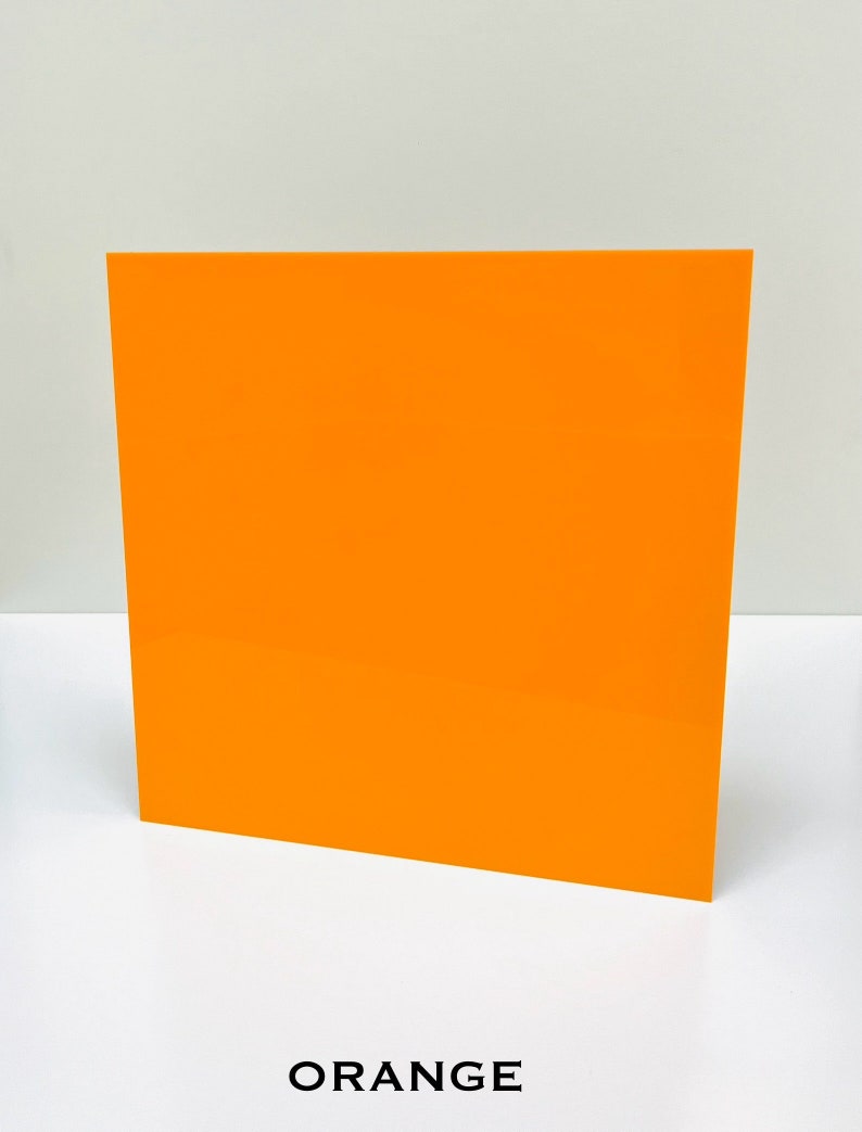 ACRYLIC 3mm Sheet Cast Acrylic Glowforge Acrylic Xtool Various Sizes Double Masked Laser Cutting Plexiglass image 7