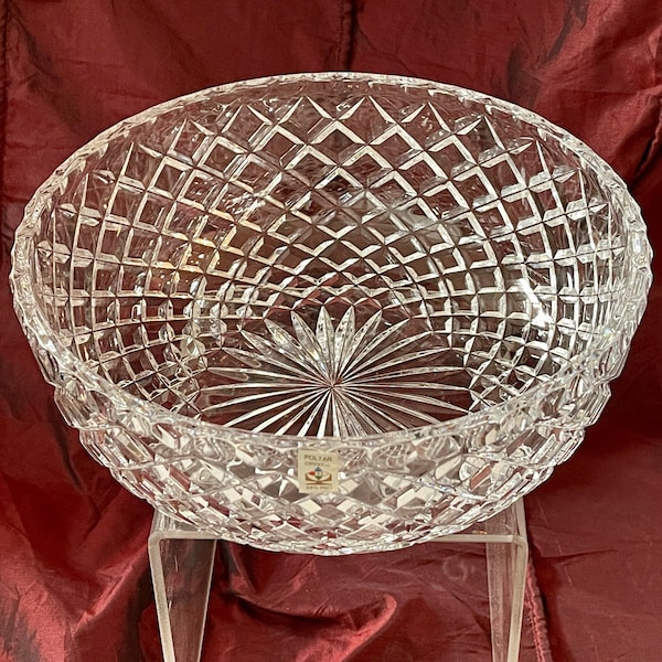Lead Crystal Bowl Etsy