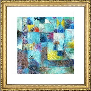 Paul Klee Art Print, Classic Fine Art Print, Framed Paul Klee Art