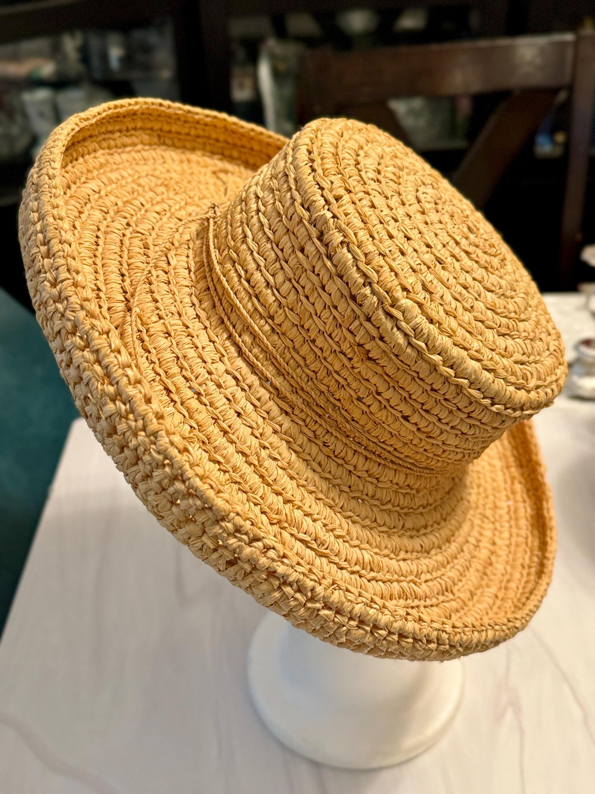 Helen Kaminski Raffia Hat - Etsy
