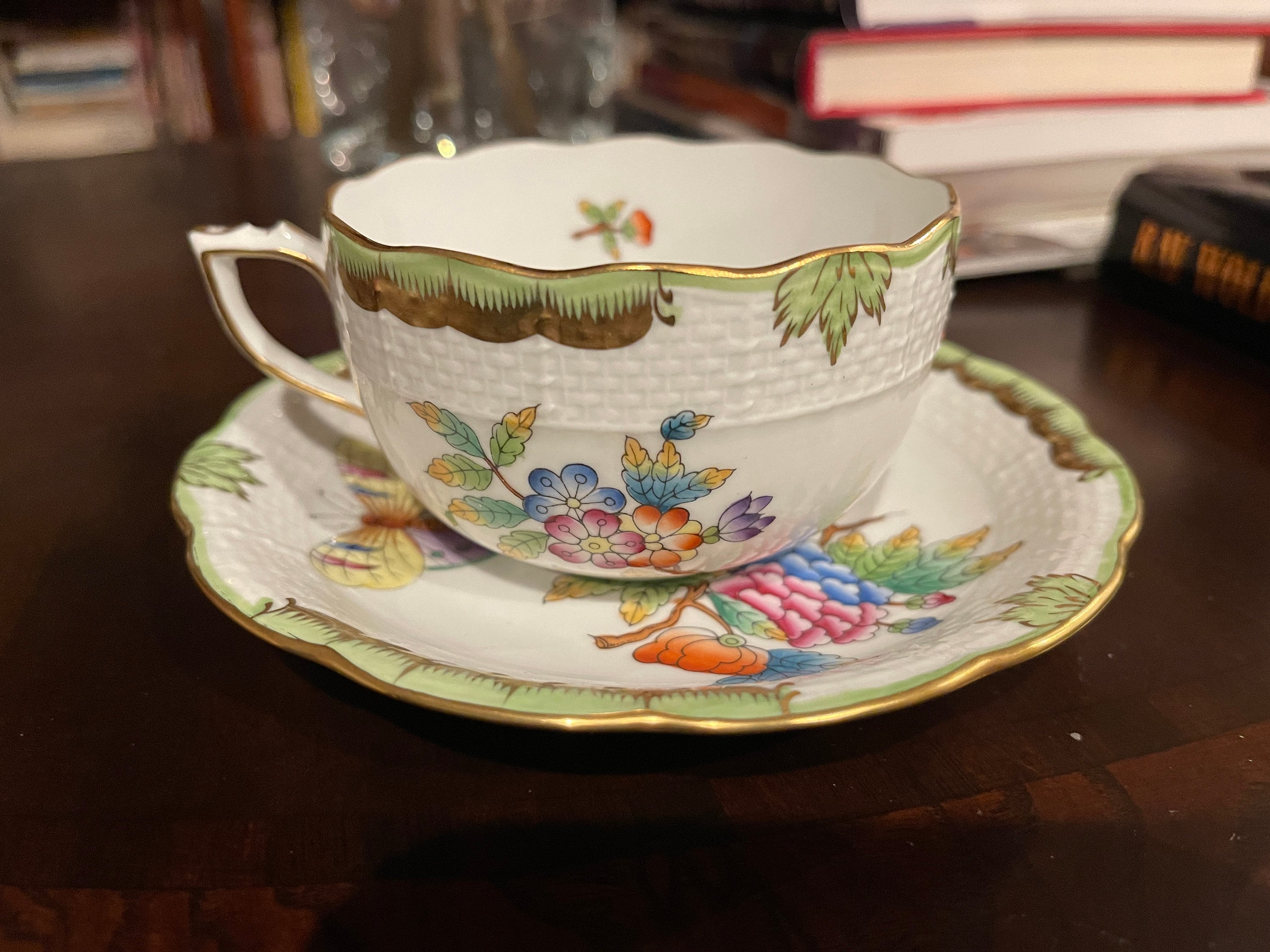 Herend Tea Cup - Etsy Herend Tea Cup - Etsy