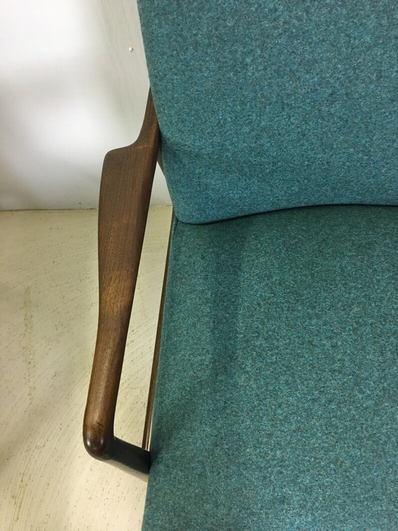 Pair of Upholstered Lounge Chairs for Stow & Davis | Etsy