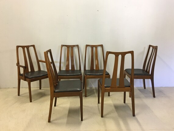 Danish Modern Teak Dining Chairs By Nathan Of Britain