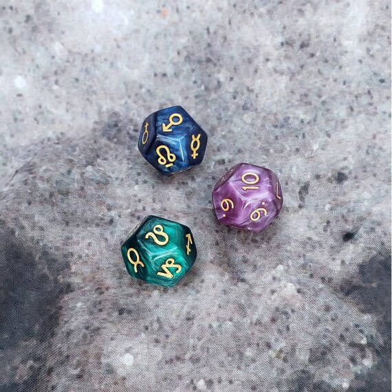 25 Astrodice Astrology Divination Fortune Telling Dice Astrology Today