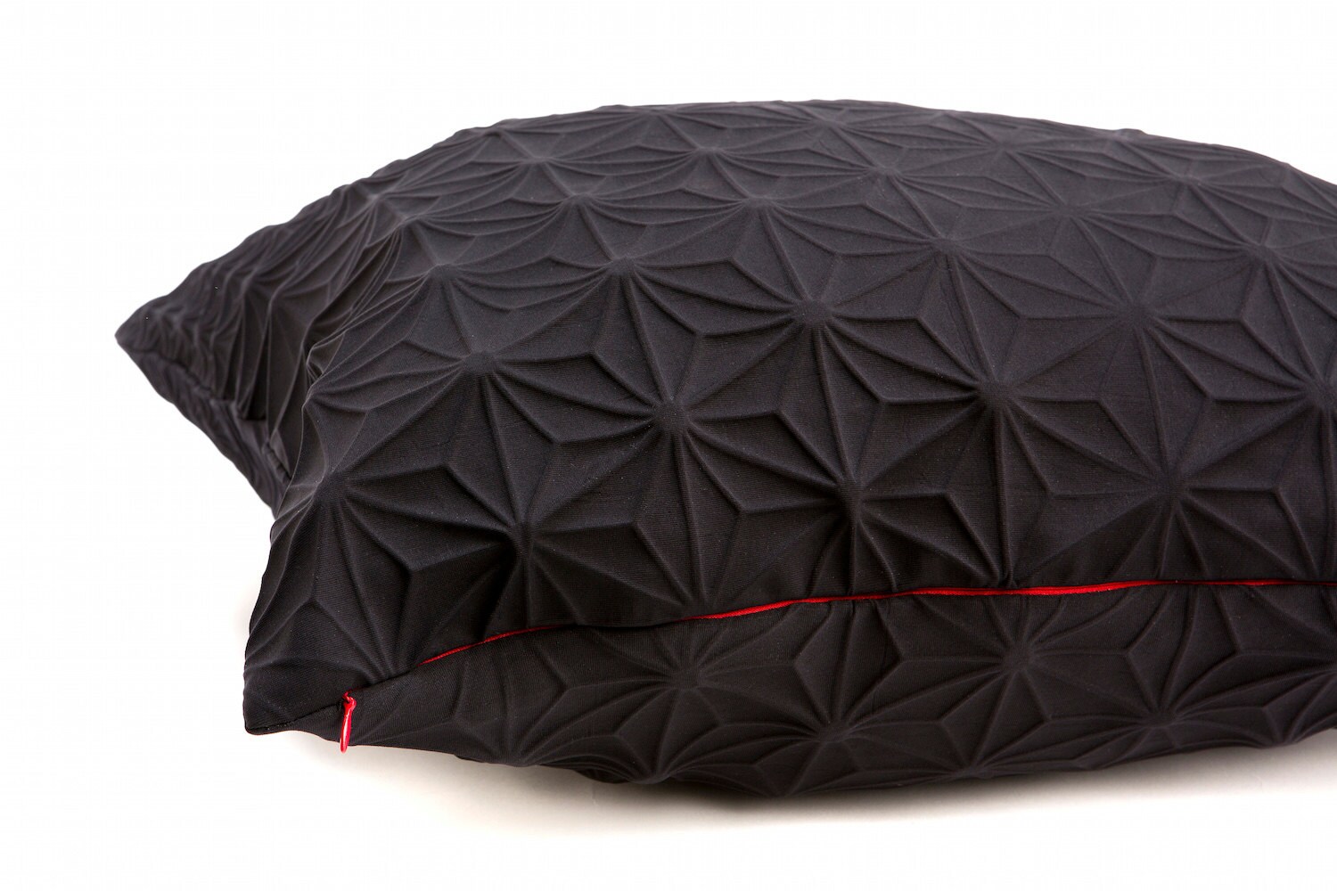 Black Geometric Pillow Cover 60x60 Cm 23.6 Inch Special Etsy