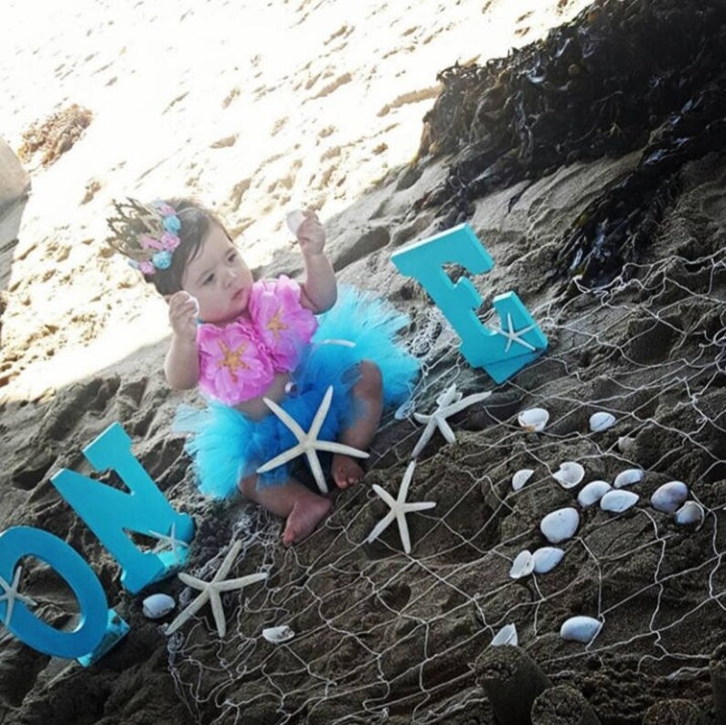 Mermaid Tutu OOC Halloween Costume Mermaid Mermaid Party Mermaid Costume Beach Birthday Ocean Theme Baby Bikini Little Mermaid