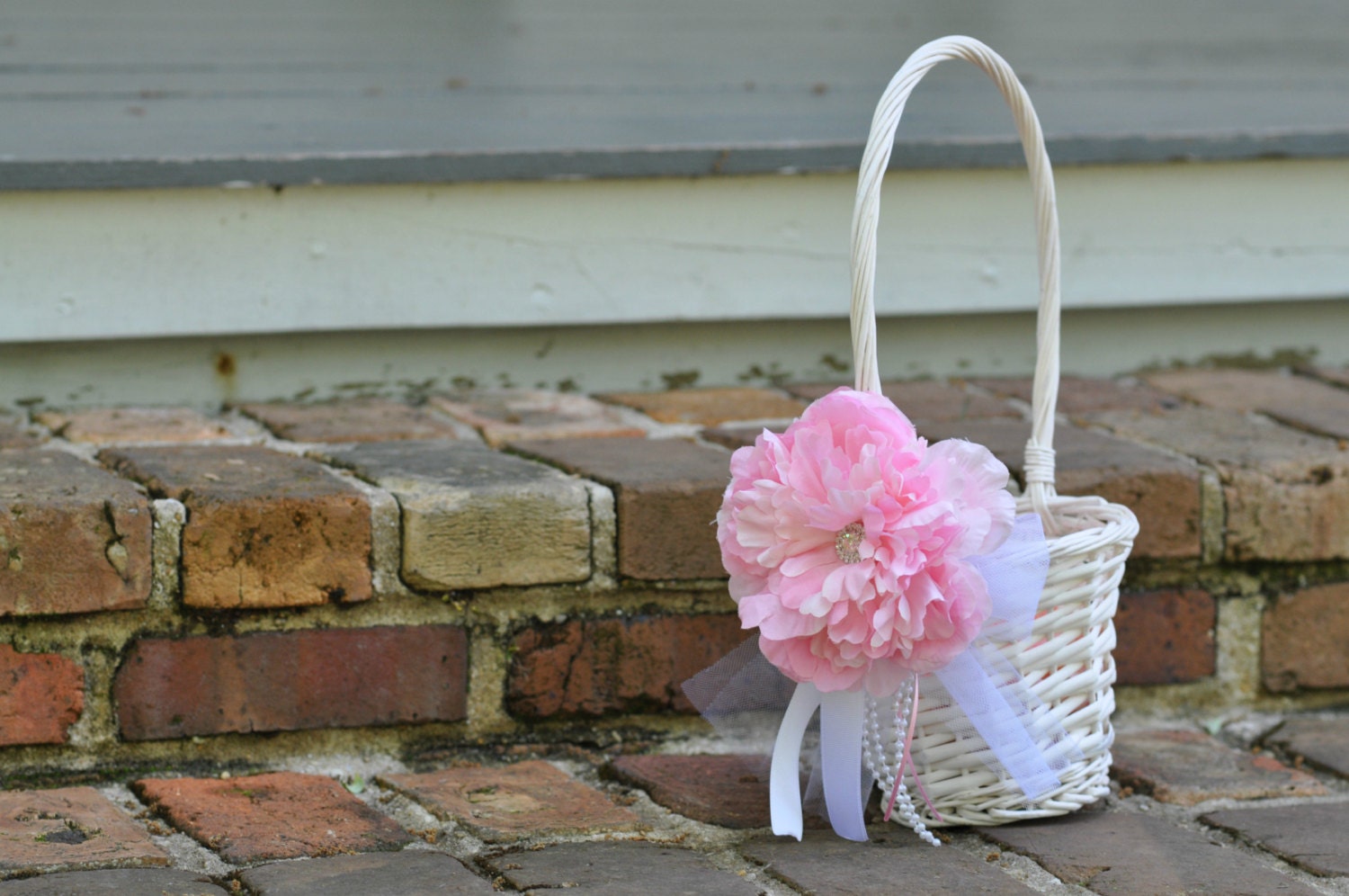 Easter Basket Flower Girl Basket Wedding Basket Wedding Etsy