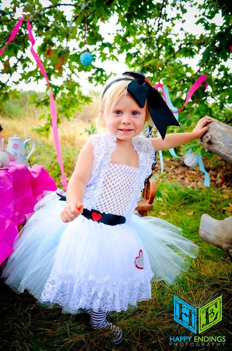 Alice in Wonderland Costume Alice in Wonderland Tutu Etsy