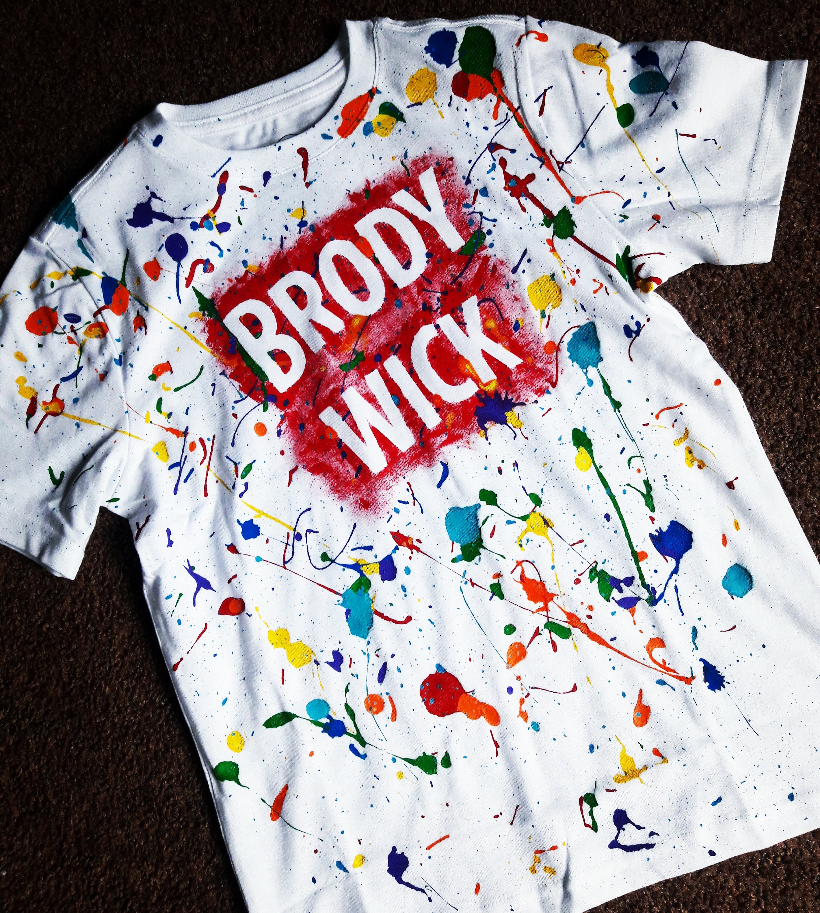 Art Shirt Art Party Paint Splatter Shirt Birthday Shirt Etsy