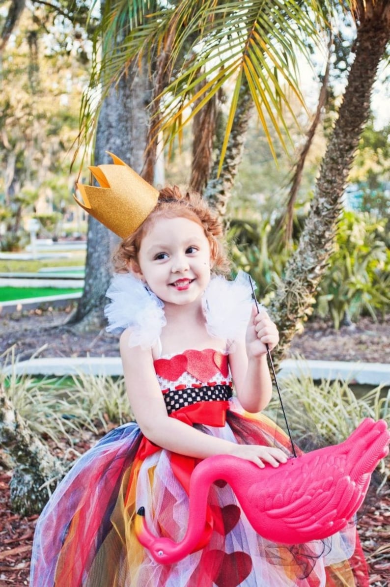 Queen of Hearts Costume Queen of Hearts Tutu Dress Heart Etsy