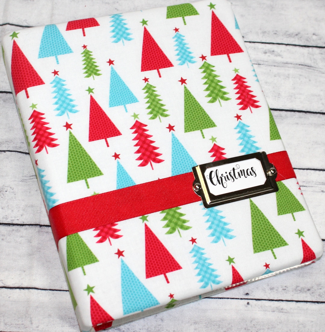 Christmas Photo Album, Christmas Card Album, Mini Binder, Christmas