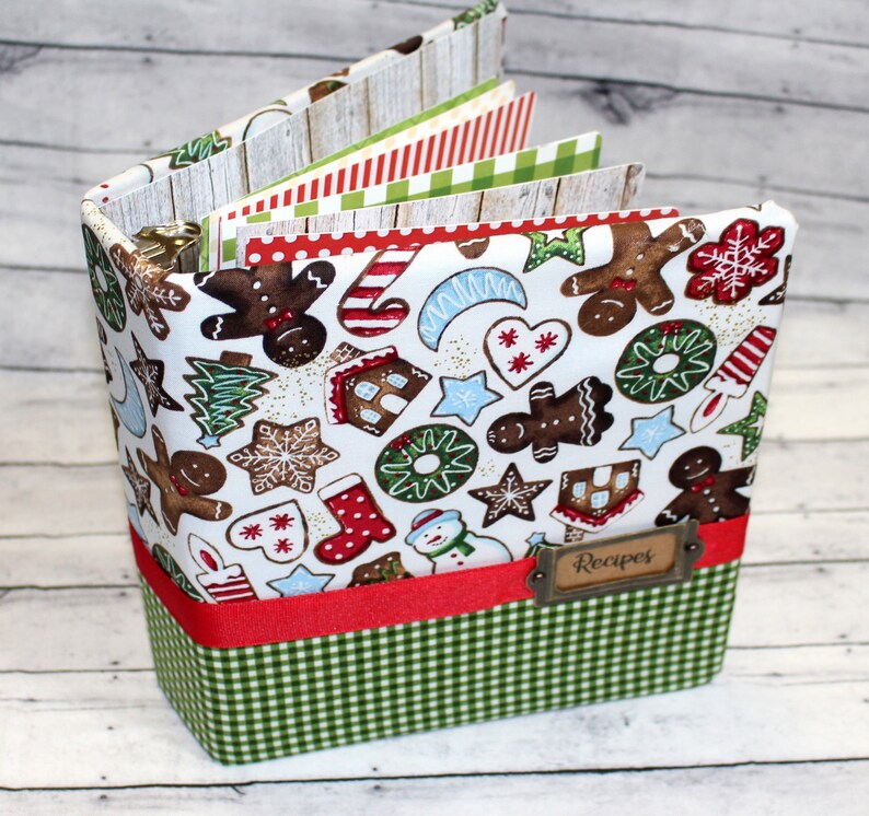 Christmas Recipe Binder Recipe Dividers Holiday Family Etsy