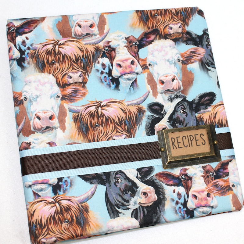 Highland Cow Binders - Etsy
