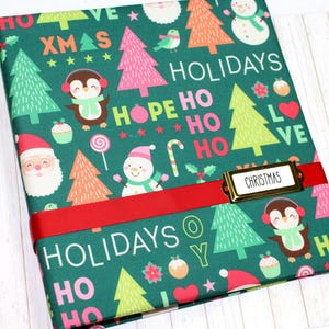 holiday card binder The Christmas Card Album
