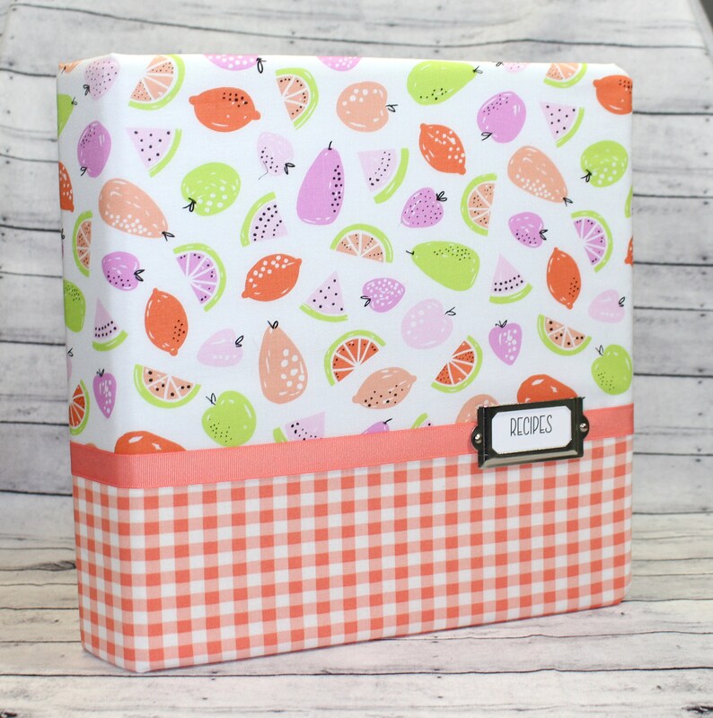 Recipe Book Binder Recipe Binder Recipe Dividers Modern Etsy