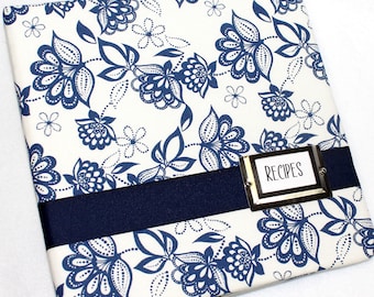 Navy Blue Blank Cook Book Navy Blue Blank Cook Book
