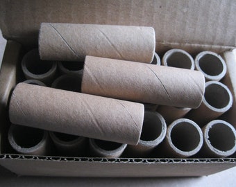 Heavy Duty Cardboard Rolls 12-3" Cardboard Tubes-Rabbit Toy-Bunny Toys-Sturdy Tubes-Bird Toys-Teacher VBS Supplies-paper maché Projects