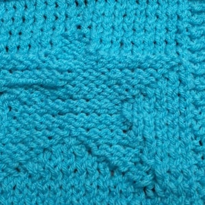 Knitted Star Blanket Pattern