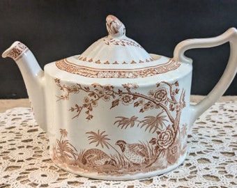 Furnivals Quail Made in England 1913 Cup and Saucer Etsy India