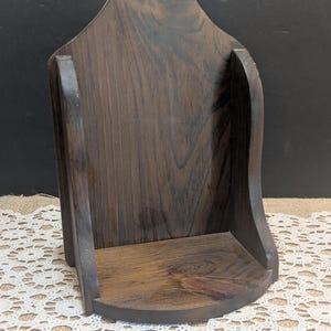 Primitive Vintage Candle Wall Box Shelf / Primitive Wall Decor / Rustic Candle Box / Country Farmhouse Decor/ Wall Display Box