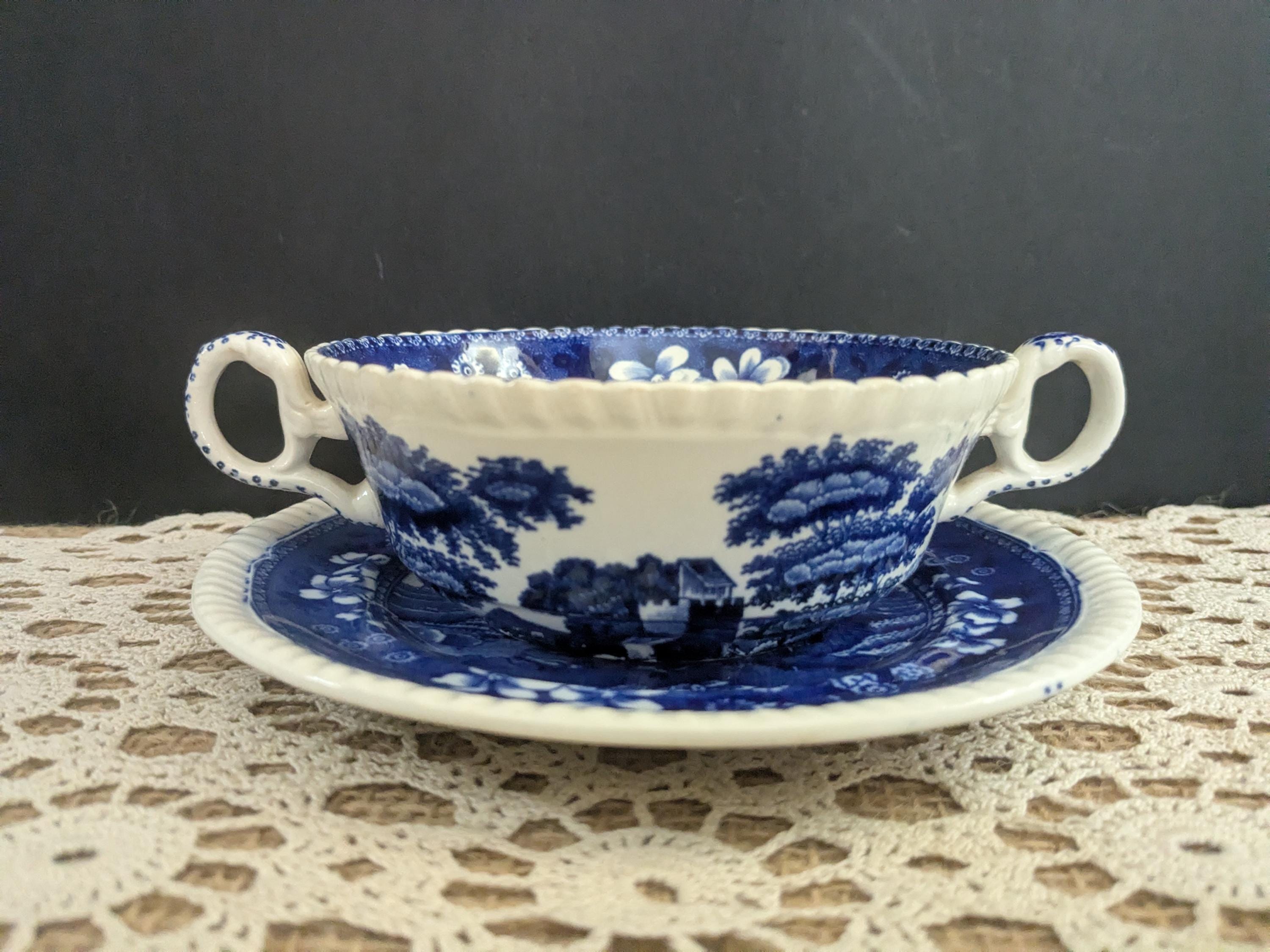 スポード ブルールーム リージェンシーシリーズ 大皿 5枚 レア