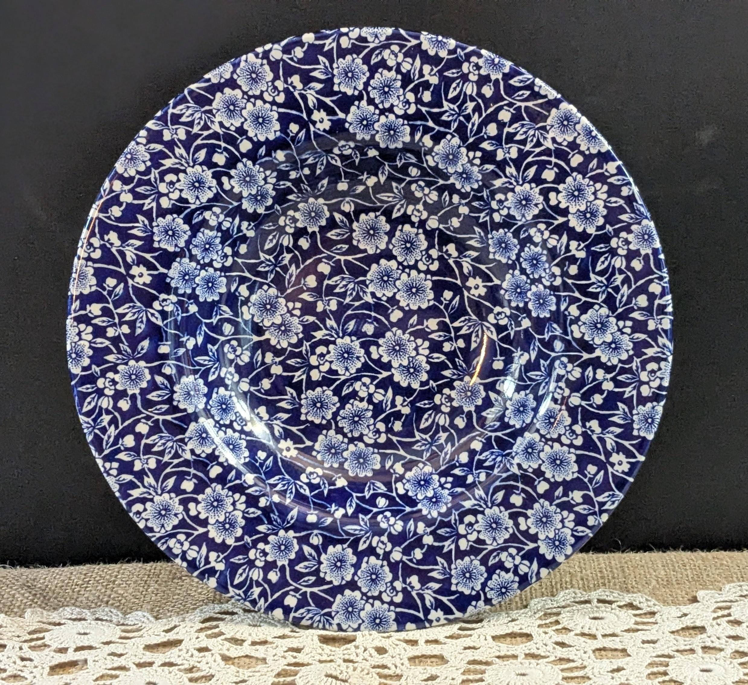 Burleigh blue calico - Etsy Polska