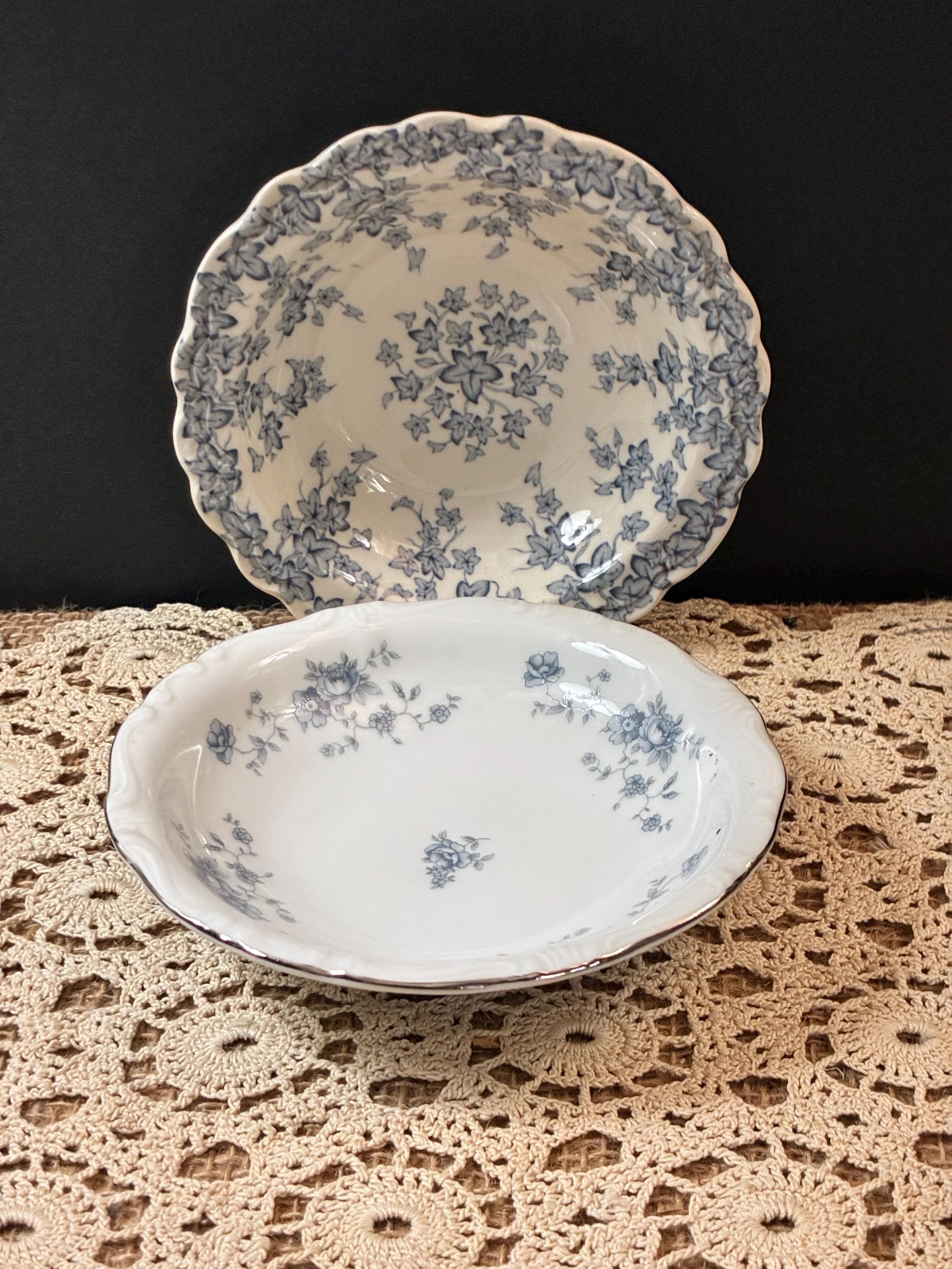 1800s blue and white dishes - Etsy 日本