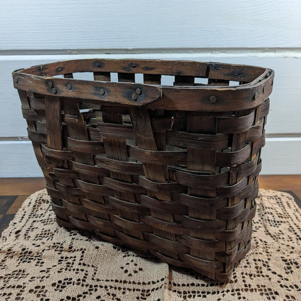 Primitive Basket Etsy