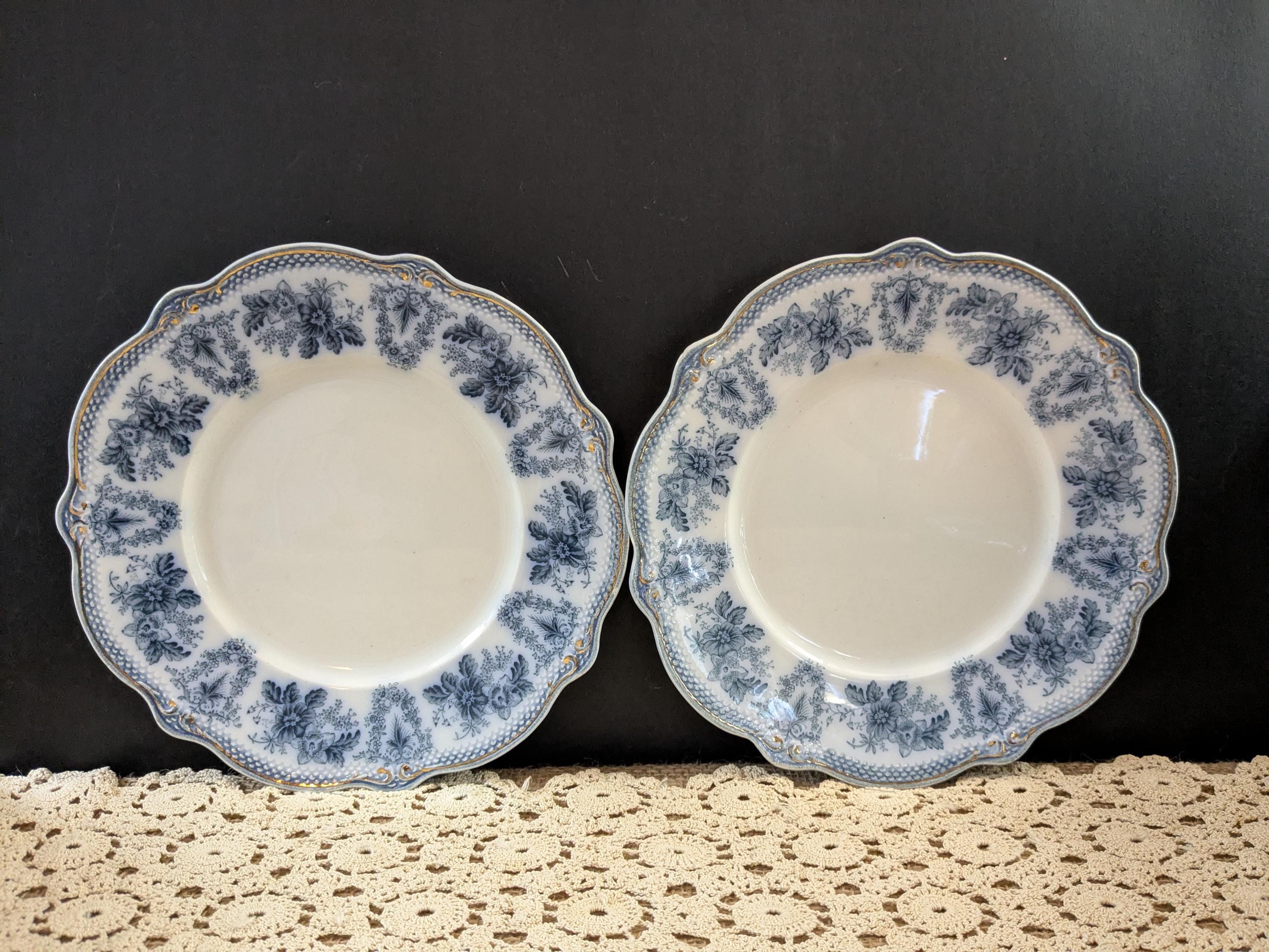GRINDLEY アンティークプレートセット Rare Grindley China - Etsy