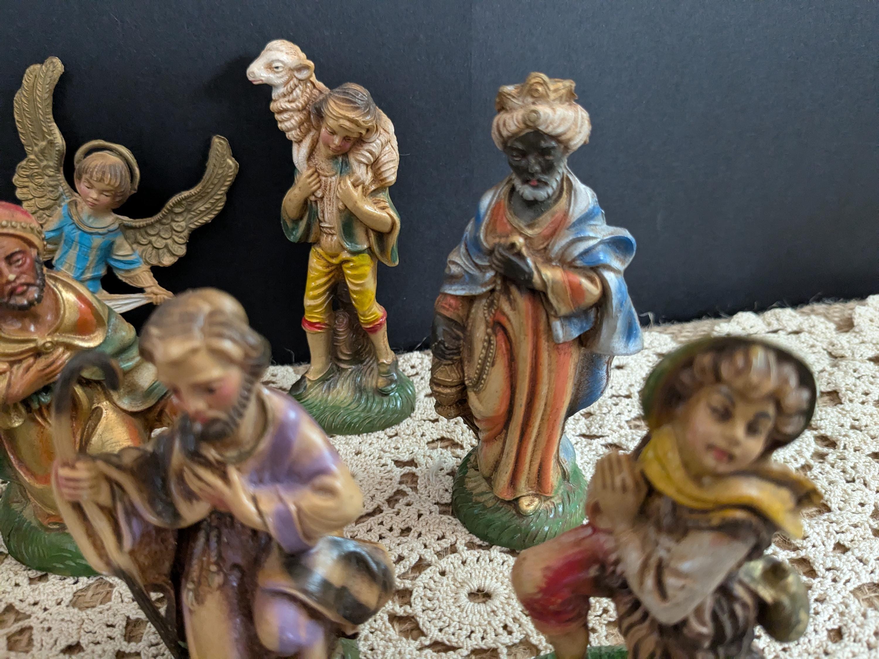 ヴィンテージ イタリア製 キリスト降誕の置物 20体セット / マリア