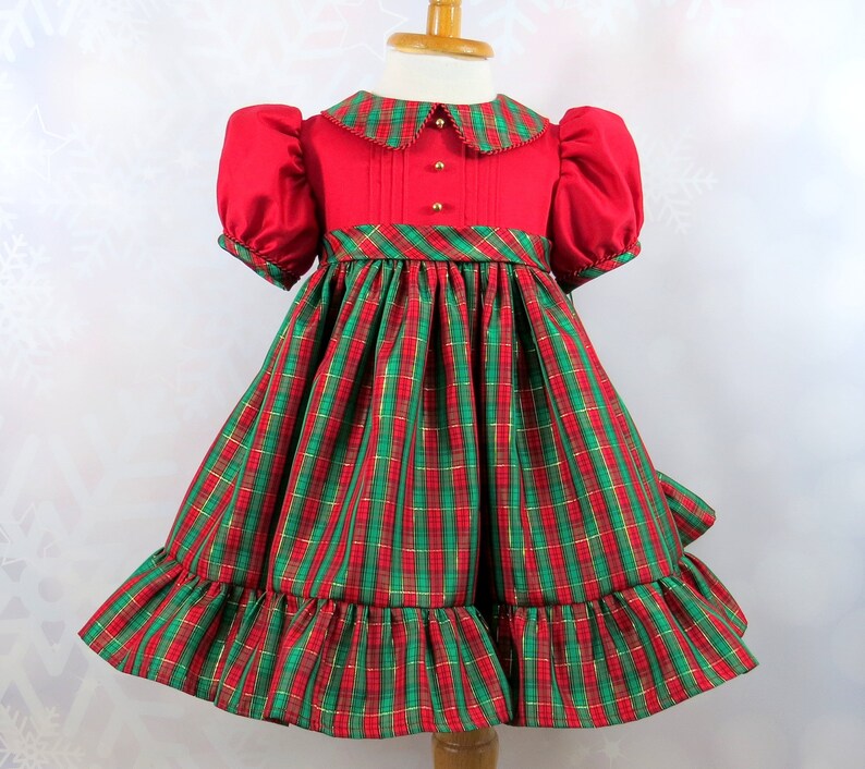 infant christmas dress