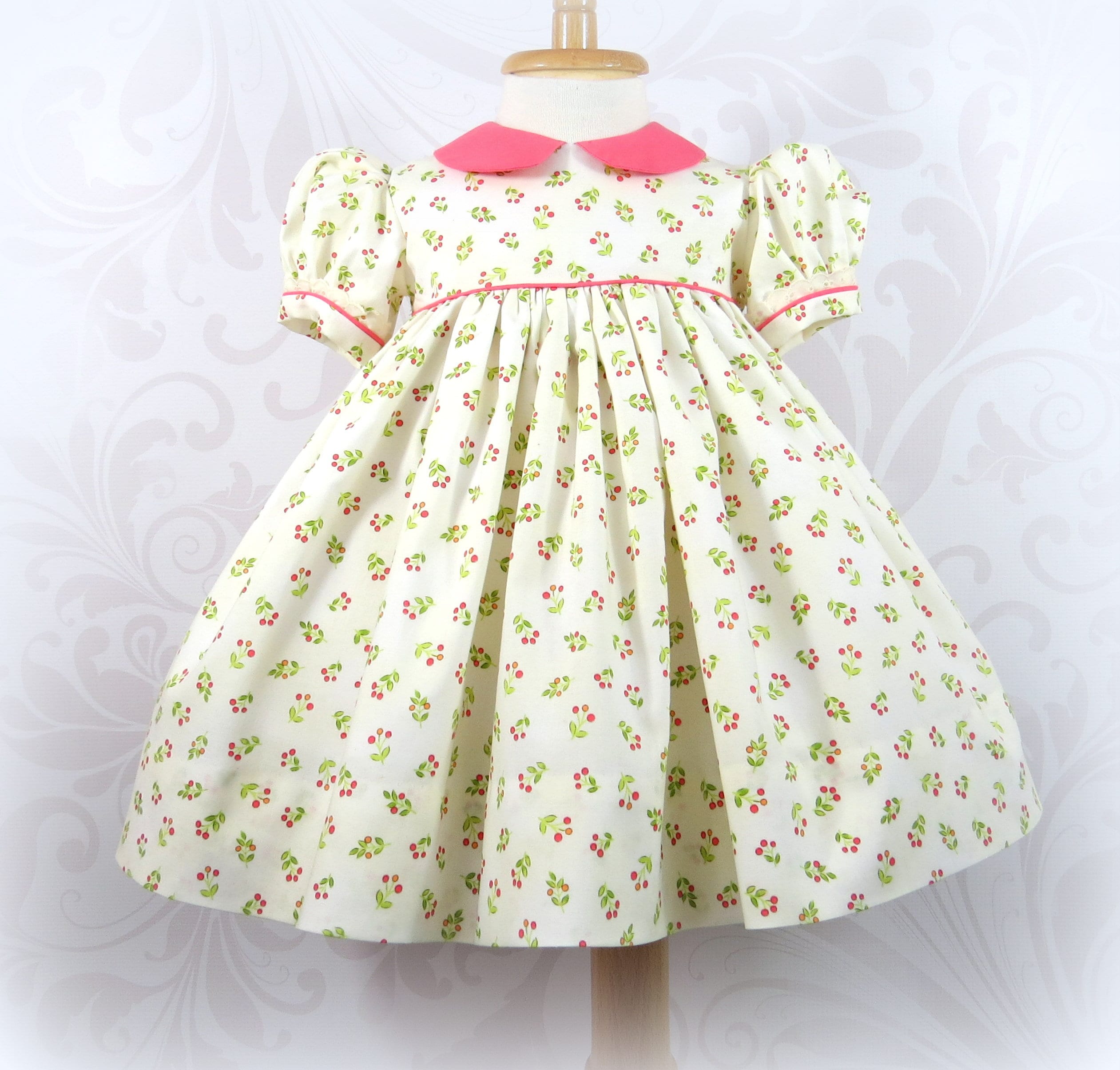 Baby Girl Dress Spring Dress Easter Dress One of a Kind Size 12