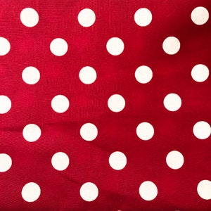 Custom TekPockets Choose your own fabric and style Red with White Dots