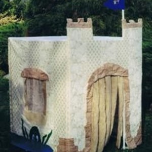 Digital Castle Fort sewing pattern for  Instant download