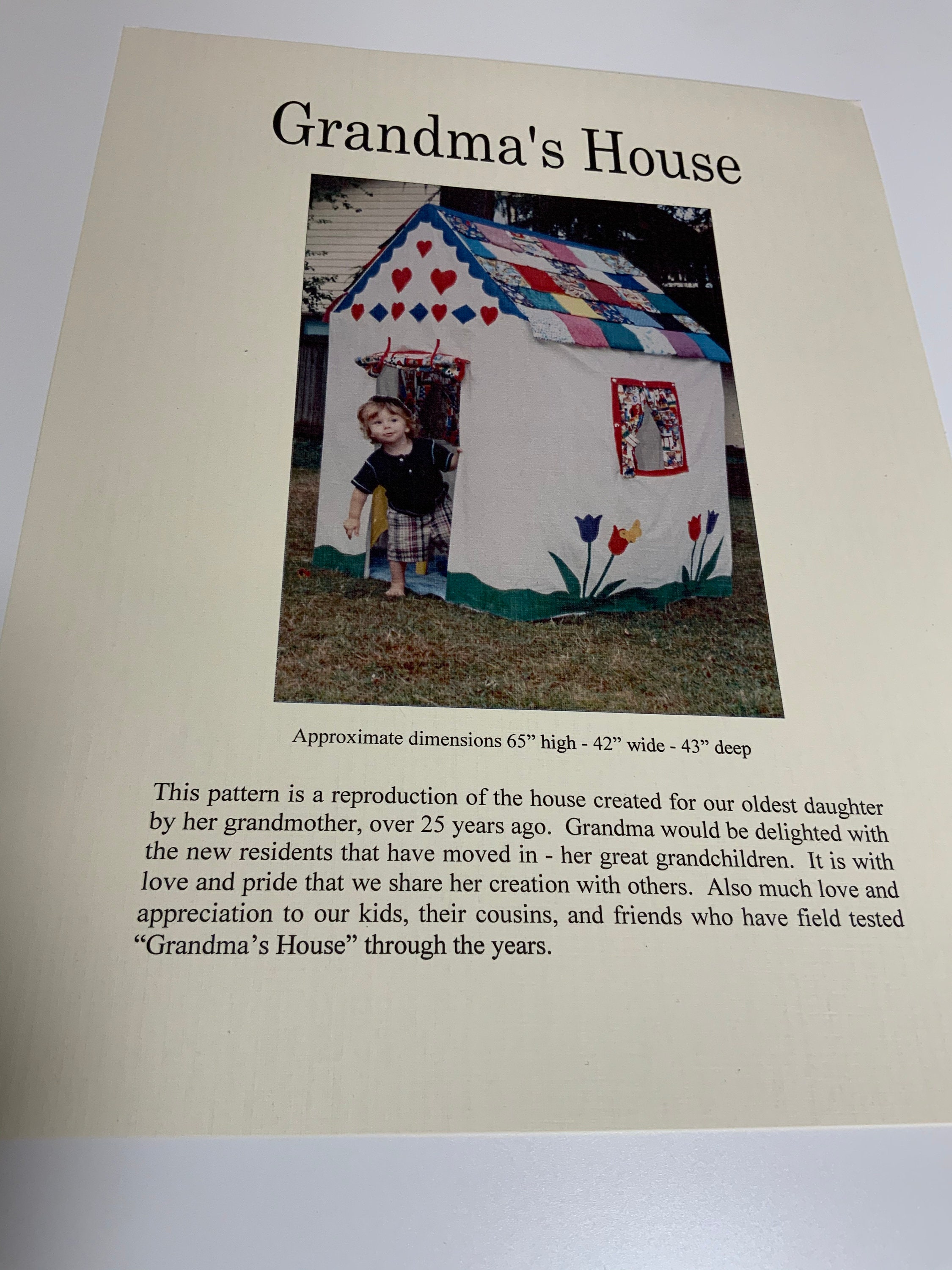 Digital Castle Fort Sewing Pattern for Instant Download - Etsy