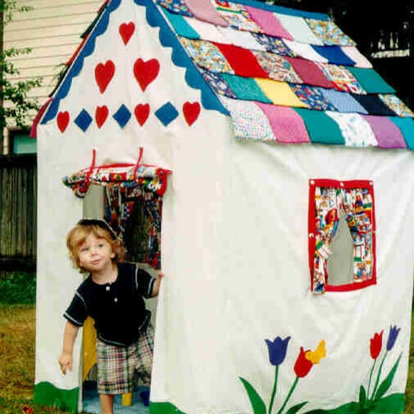 Digital Grandma's House Playhouse Pattern Instant Download