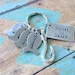 Daddy Keychain - Father's Day Gift - dads best catch, fishing buddy keychain, fish keychain, christmas gift for dad, gift for daddy 