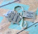 Daddy Keychain - Father's Day Gift - dads best catch, fishing buddy keychain, fish keychain, christmas gift for dad, gift for daddy 