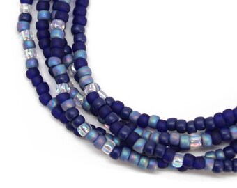 Long Blue Necklace - Etsy