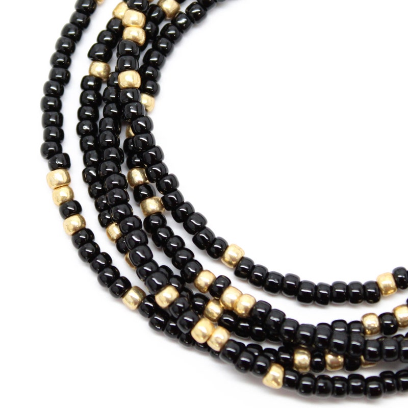 Black Gold Plated Handcrafted Necklace