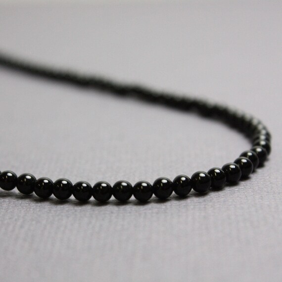 black onyx necklace