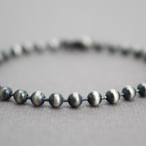 Ball Chain in Silver 2mm, 2.5mm, 3mm or 4mm, 16 to 36 Bead Chain, High  Quality Solid Sterling Silver, Silver Bead / Ball Chain. C107 