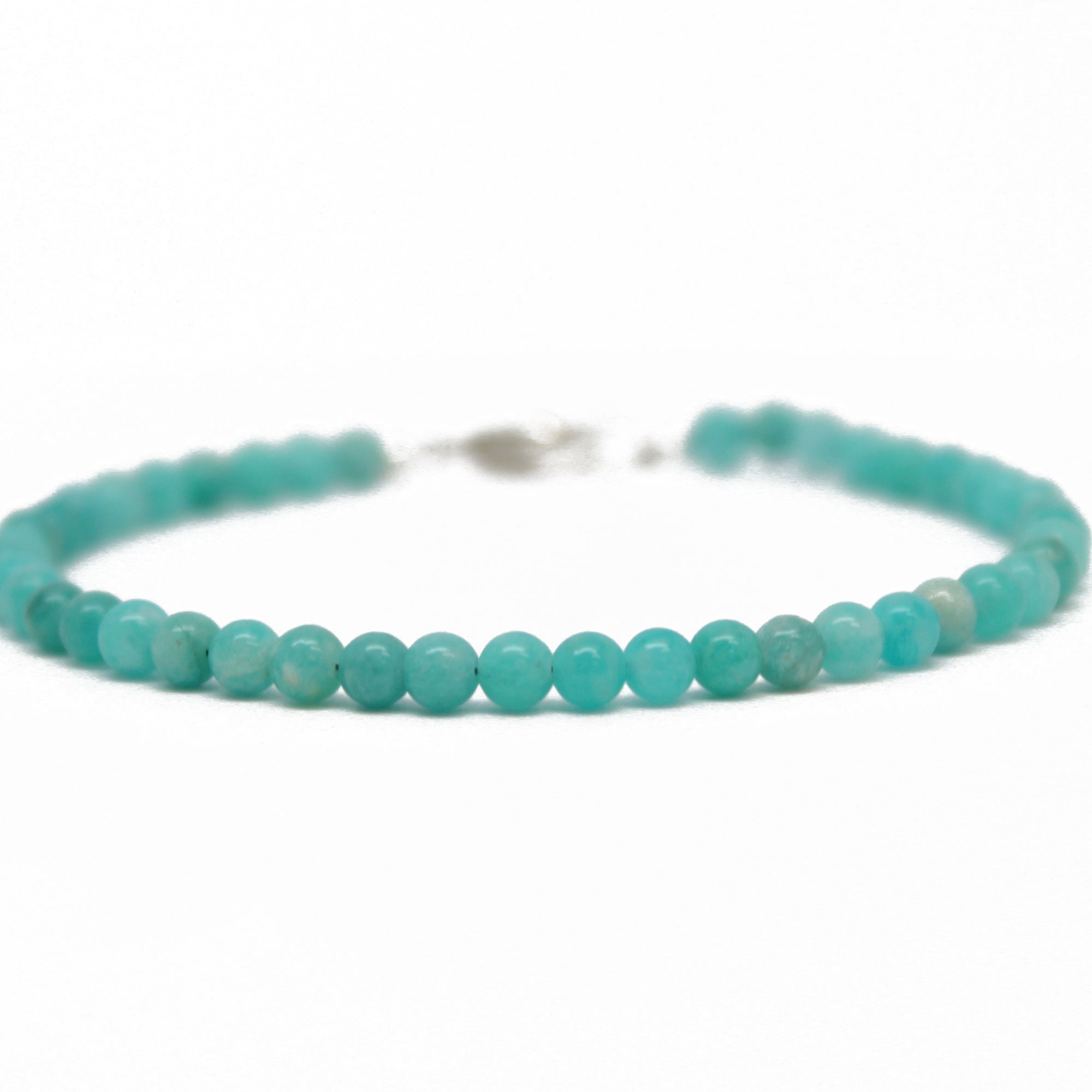 4mm Amazonite Bead Bracelet With Sterling Silver Clasp Blue Etsy 4mm Amazonite Bead Bracelet With Sterling Silver Clasp Blue Etsy
