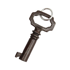 Vintage Key Pendant, Skeleton Key Pendant, Novelty Pendant, Sweetheart Pendant, Love Token