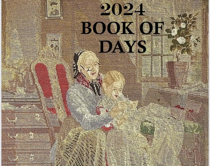 A Needlework Enthusiast's 2024 Book of Days From Needlework Press Etsy