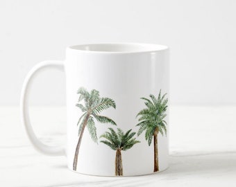 Palm Tree Mug Etsy